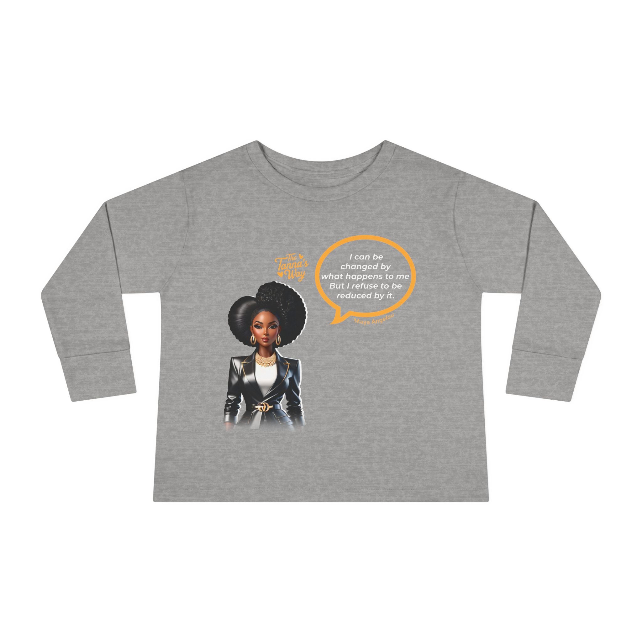 Maya Angelou 2 | Toddler Long Sleeve Tee